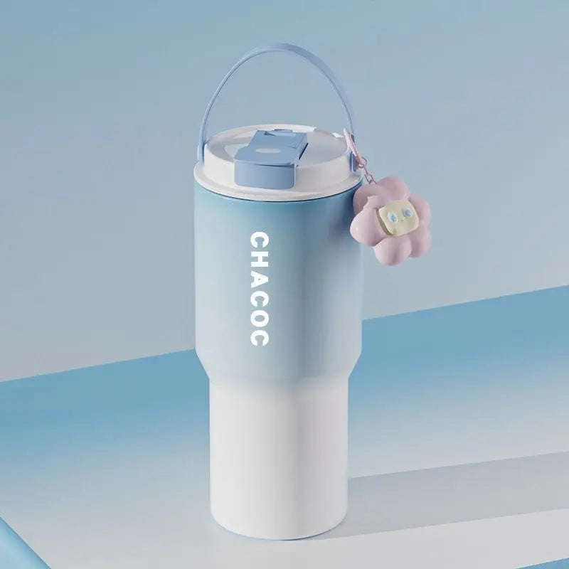 Insulated Stainless Steel Tumbler Splashis 20oz tumbler 30oz tumbler aesthetic water bottle BPA free tumbler car cup holder tumbler cute tumbler dopamine color tumbler gift for her gradient tumbler hot and cold tumbler iced coffee tumbler