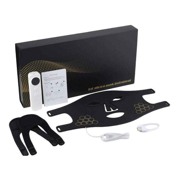 LED Photon Therapy Skin Rejuvenation-Personal Care Appliances-Splashis-Specifications:Black-M01 Led 4 colors-Splashis