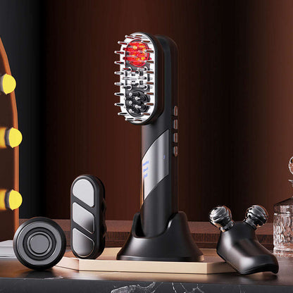 Multifunctional EMS Scalp Comb Splashis 4-in-1-hair-tool accurate acupressure-points adaptable adjustable advanced-features affordable-luxury all-in-one amazing anagen-activator anti-hair-loss anti-inflammatory-scalp at-home-therapy