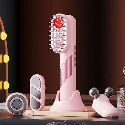 Multifunctional EMS Scalp Comb Splashis 4-in-1-hair-tool accurate acupressure-points adaptable adjustable advanced-features affordable-luxury all-in-one amazing anagen-activator anti-hair-loss anti-inflammatory-scalp at-home-therapy