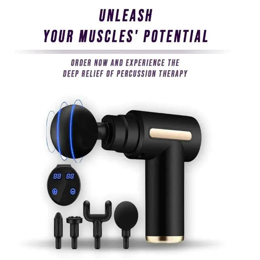 Cordless Deep Tissue Massage Gun-Personal Care Appliances-Splashis-Splashis