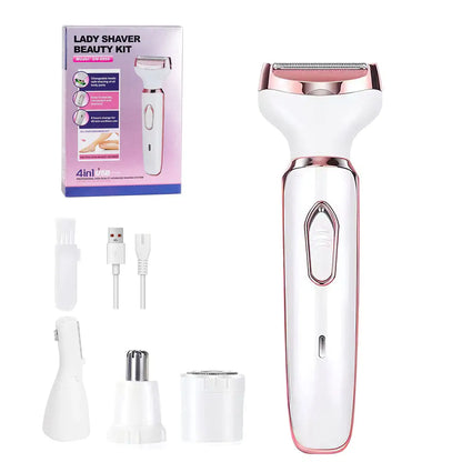 Multi-Functional 4-in-1 Women's Electric Razor