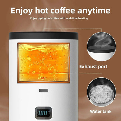 Portable Espresso Machine Splashis backpacking coffee battery powered coffee camping coffee maker capsule coffee maker cordless coffee maker digital nomad coffee espresso on the go gift for coffee lover mini espresso machine Nespresso portable