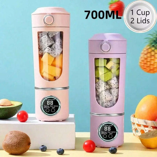 Portable Smoothie Blender - 700ML Splashis affordable luxury baby food maker battery powered blender beach accessories beach blender blender bottle camping blender compact blender compact kitchen cordless blender detox diet accessories dorm