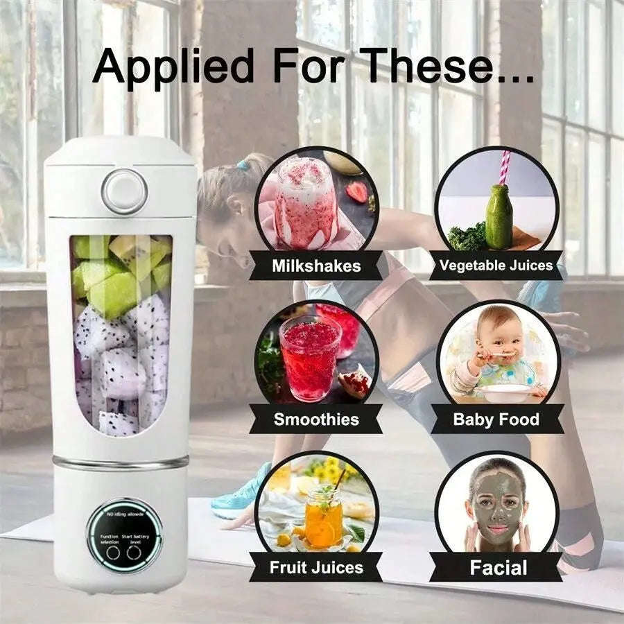 Portable Smoothie Blender - 700ML Splashis affordable luxury baby food maker battery powered blender beach accessories beach blender blender bottle camping blender compact blender compact kitchen cordless blender detox diet accessories dorm