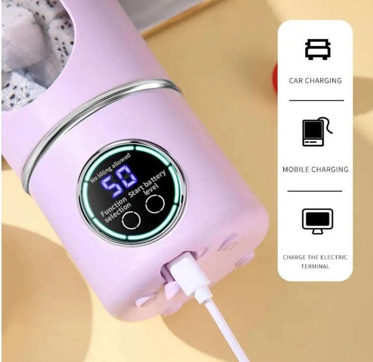 Portable Smoothie Blender - 700ML Splashis affordable luxury baby food maker battery powered blender beach accessories beach blender blender bottle camping blender compact blender compact kitchen cordless blender detox diet accessories dorm