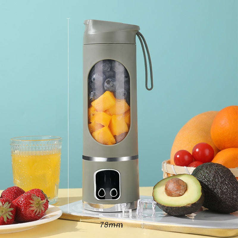 Portable Smoothie Blender Splashis 12 blade blender 18000 RPM battery powered blender blender cordless blender handheld blender juice blender shake maker blender USB rechargeable camping blender convenient blending convenient blending fresh