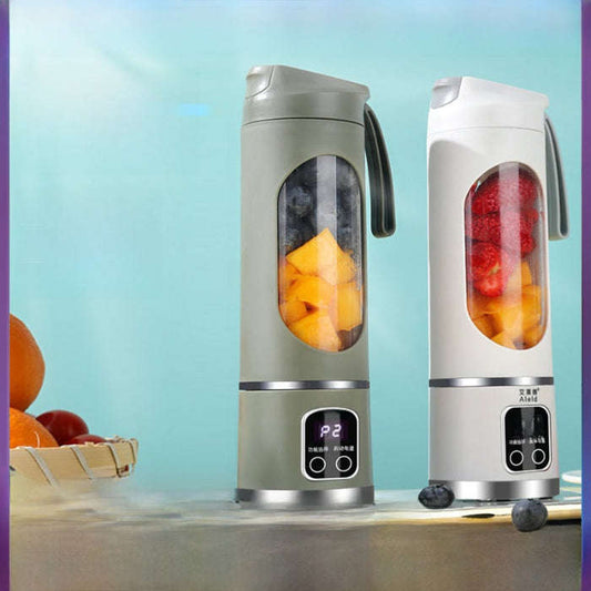 Portable Smoothie Blender Splashis 12 blade blender 18000 RPM battery powered blender blender cordless blender handheld blender juice blender shake maker blender USB rechargeable camping blender convenient blending convenient blending fresh