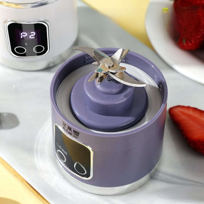 Portable Smoothie Blender Splashis 12 blade blender 18000 RPM battery powered blender blender cordless blender handheld blender juice blender shake maker blender USB rechargeable camping blender convenient blending convenient blending fresh