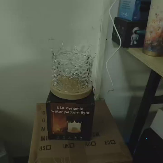 Dynamic Water Ripple Lamp--Splashis-Splashis