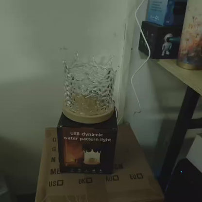 Dynamic Water Ripple Lamp--Splashis-Splashis