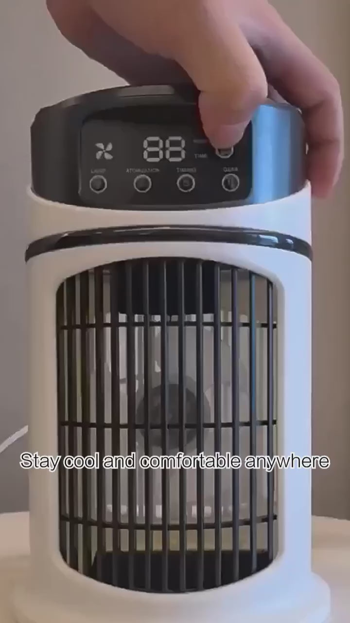 Ultra-Compact Desktop Air Cooler-Cleaning Appliances-Splashis-Splashis