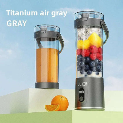 Rechargeable Portable Blender 600ml Splashis 12 blades 12 Row Blades 12-Blade Blender 500ml Blender 50W Blender 600ml Juicer Active Lifestyle Auto Clean Blender Auto Clean Juicer Automatic Cleaning Blender Backpack Size Beginner Blender Berry