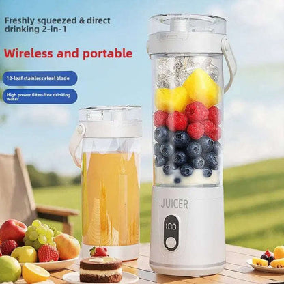 Rechargeable Portable Blender 600ml Splashis 12 blades 12 Row Blades 12-Blade Blender 500ml Blender 50W Blender 600ml Juicer Active Lifestyle Auto Clean Blender Auto Clean Juicer Automatic Cleaning Blender Backpack Size Beginner Blender Berry