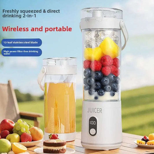 Rechargeable Portable Blender 600ml Splashis 12 blades 12 Row Blades 12-Blade Blender 500ml Blender 50W Blender 600ml Juicer Active Lifestyle Auto Clean Blender Auto Clean Juicer Automatic Cleaning Blender Backpack Size Beginner Blender Berry