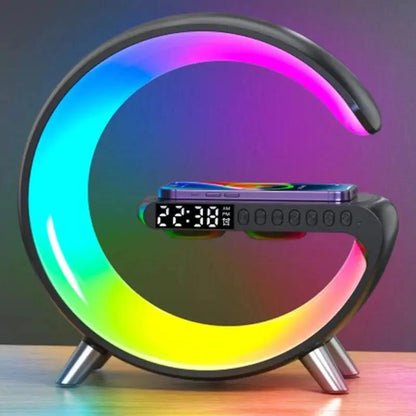 RGB Alarm Clock & Wireless-Home Office Storage-Splashis-Splashis