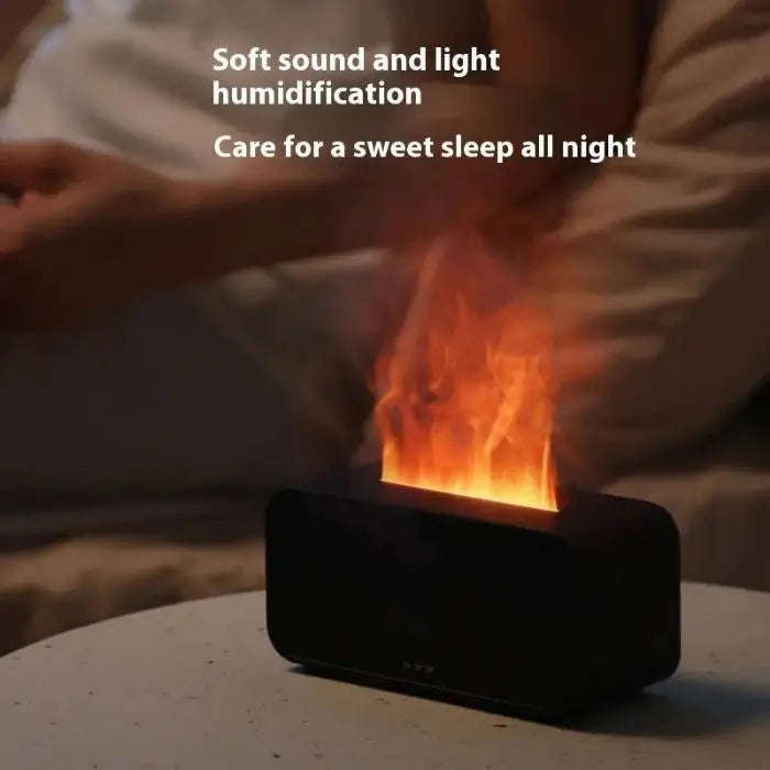 Simulated Flame Humidifier Splashis 3d-flame-humidifier aesthetic-humidifier aesthetic-lighting affordable-luxury air-humidifier air-moisturizer allergy-relief ambient-lighting anniversary-gift anxiety-free-space anxiety-relief
