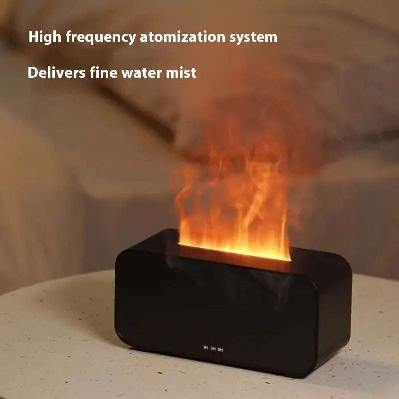 Simulated Flame Humidifier Splashis 3d-flame-humidifier aesthetic-humidifier aesthetic-lighting affordable-luxury air-humidifier air-moisturizer allergy-relief ambient-lighting anniversary-gift anxiety-free-space anxiety-relief