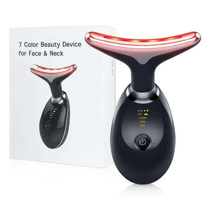 Smart 7-Color LED Neck Rejuvenation Splashis 7 Color LED 7 Color LED Face Device Affordable Beauty Device Anniversary Gift Anti Aging LED Device For Face Anti Aging Skincare Anti Aging Tool Anti Wrinkle Device At Home LED Treatment At Home Spa
