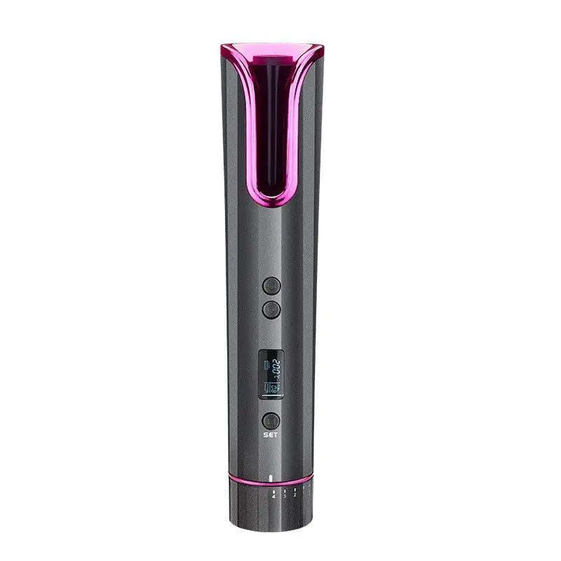 Smart Automatic Hair Curler Splashis 5000mAh Battery 6 Temperature Settings Alternating Curls anti scald curler Anti-Scald Design Anti-Tangle Technology At-Home Salon auto curl Auto Curler auto curling iron Auto Shut-Off automatic curler