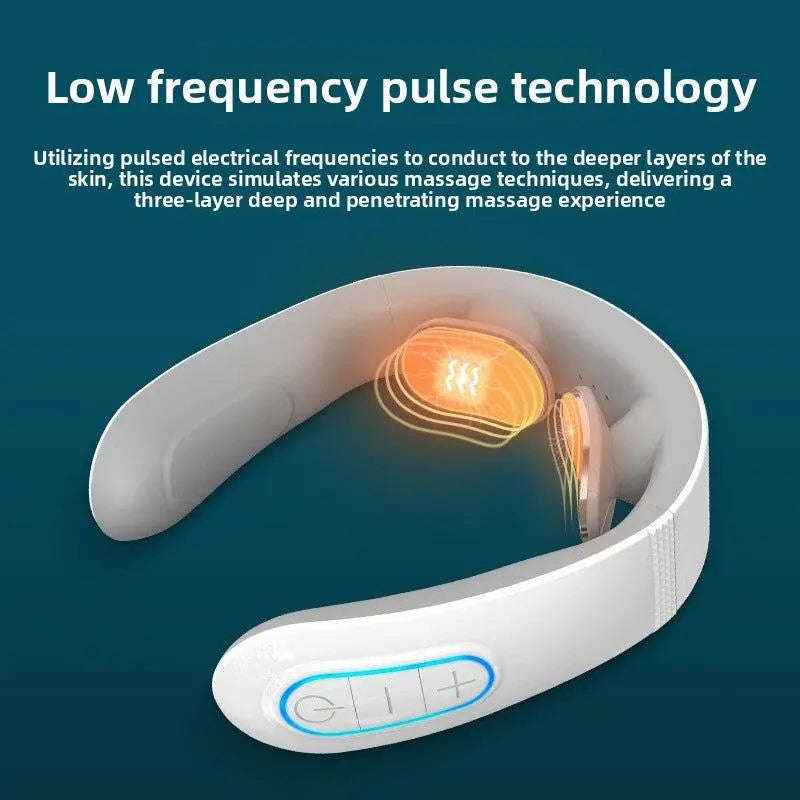 Wearable Neck Massager with Heat (F6) Secondary image