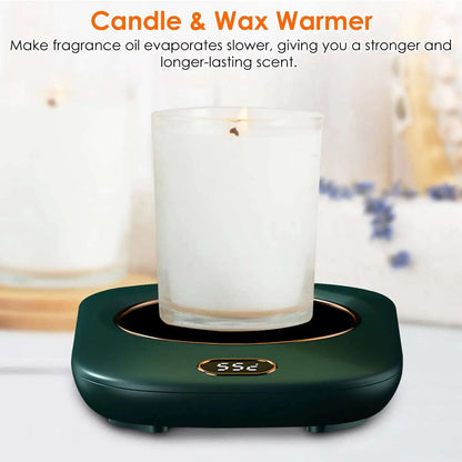 Smart Cup Warmer for Coffee & Tea Splashis auto shutoff mug warmer coffee cup warmer for desk coffee warmer coffee warmer plate cup warmer desk mug warmer digital mug warmer electric mug warmer gift for coffee lover heated coaster hot drink