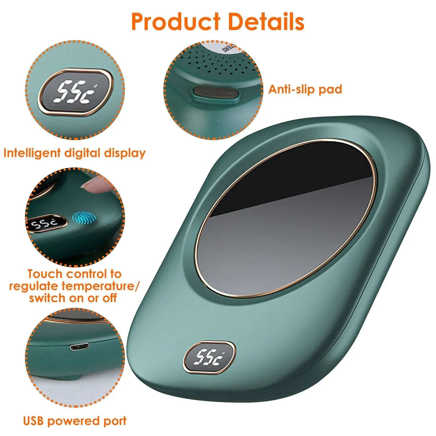 Smart Cup Warmer for Coffee & Tea Splashis auto shutoff mug warmer coffee cup warmer for desk coffee warmer coffee warmer plate cup warmer desk mug warmer digital mug warmer electric mug warmer gift for coffee lover heated coaster hot drink