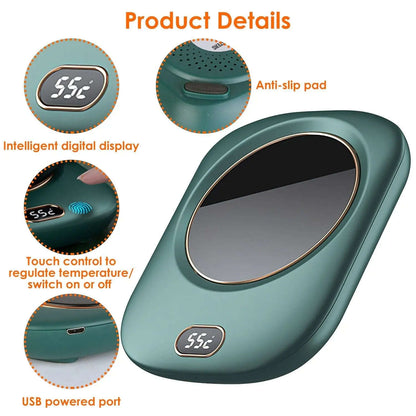 Smart Cup Warmer for Coffee & Tea Splashis auto shutoff mug warmer coffee cup warmer for desk coffee warmer coffee warmer plate cup warmer desk mug warmer digital mug warmer electric mug warmer gift for coffee lover heated coaster hot drink
