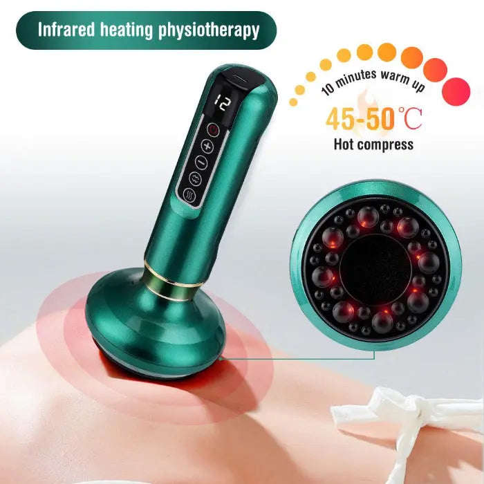 Smart Electric Cupping Therapy Splashis 12 Level Cupping Device 12 Level Suction 3 In 1 Massager 50 Percent Off Adhesion Release Adjustable Suction Affordable Therapy Alternative Medicine Anniversary Gift Anti Inflammatory At Home Cupping