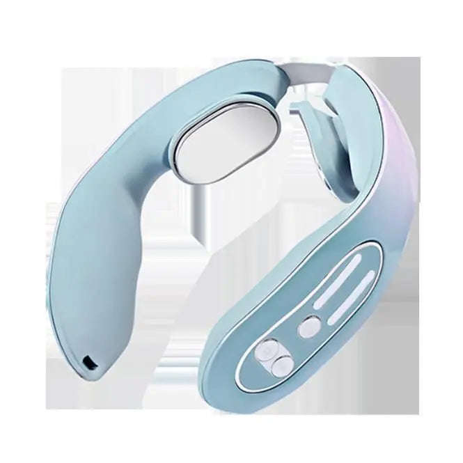 Smart EMS Neck Massager with Heat Splashis affordable self-care affordable-wellness best massager Boards: "Pain Relief Solutions" | "Office Wellness Essentials" | "Self Care Must-Haves" | "Travel Health Accessories" | "Work From Home Setup"
