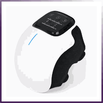 Smart Heated Knee Massager Splashis 15-intensity-levels 3-in-1-knee-therapy 3-massage-modes 3000mah-knee-device 360-degree-knee-coverage acl-recovery-device acute-knee-pain-treatment adjustable-knee-massager adjustable-velcro-knee-strap