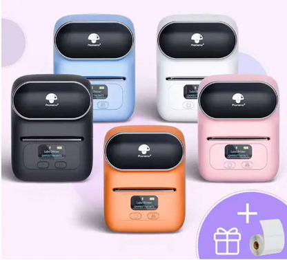 Smart M110 Mini Bluetooth Label Printer Splashis Address Label Printer Affordable Printer Amazon Seller Tools Android Printer App Printer Back To School Bakery Labels Barcode Label Printer Barcode Label Printer Portable barcode printer Battery