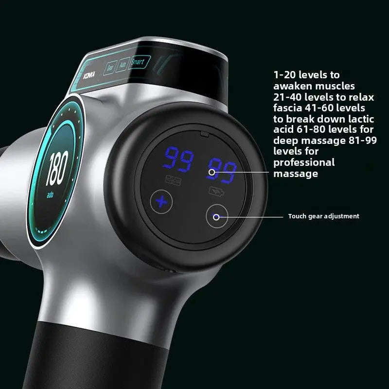 Smart Massage Gun Splashis AI massage gun best massage gun 2024 budget massage gun cordless massage gun deep tissue massage gun deep tissue percussive therapy fascia gun handheld massager gun hypervolt alternative massage gun massage gun for