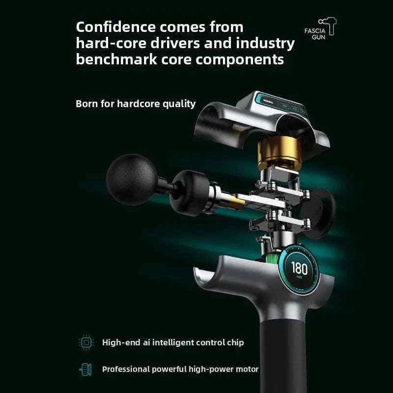 Smart Percussion Massage Gun with Display Secondary image