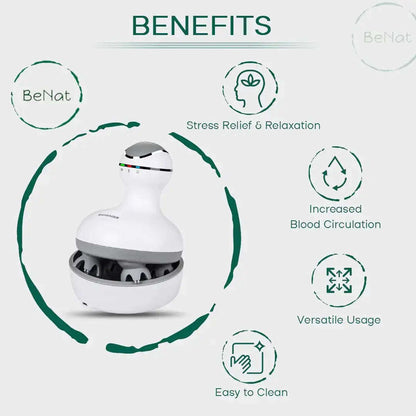 Smart Scalp Electric Massager Splashis 3d-massage adjustable-speed affordable-luxury alopecia-treatment anniversary-gift anxiety-relief bathroom-gadget beauty-gadget beauty-tool bedtime-routine best-gift birthday-gift blood-circulation