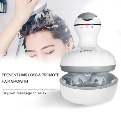 Smart Scalp Electric Massager Splashis 3d-massage adjustable-speed affordable-luxury alopecia-treatment anniversary-gift anxiety-relief bathroom-gadget beauty-gadget beauty-tool bedtime-routine best-gift birthday-gift blood-circulation