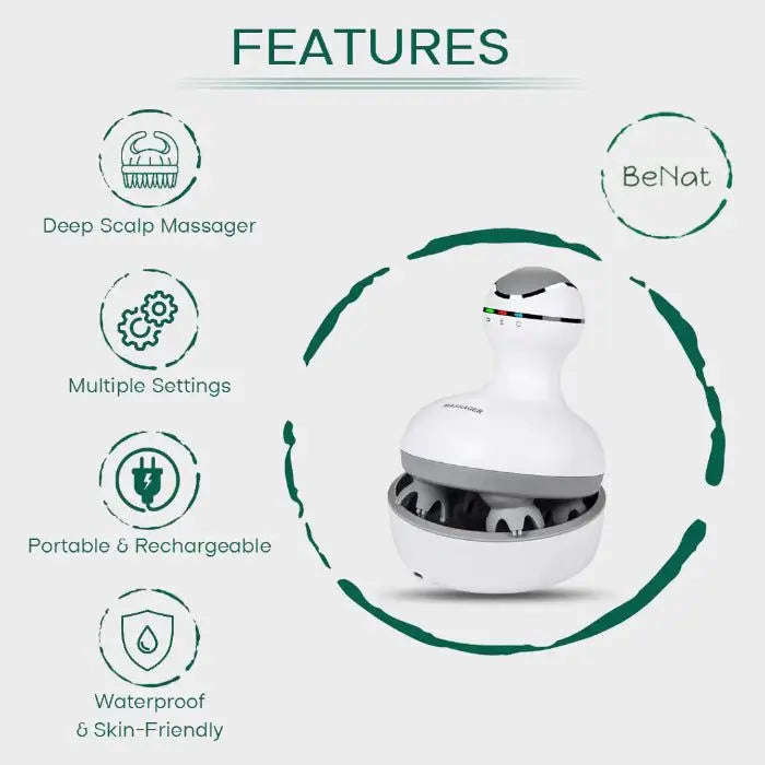 Smart Scalp Electric Massager Splashis 3d-massage adjustable-speed affordable-luxury alopecia-treatment anniversary-gift anxiety-relief bathroom-gadget beauty-gadget beauty-tool bedtime-routine best-gift birthday-gift blood-circulation