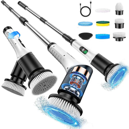 Spin Cordless Electric Scrubber Splashis 25w-power-scrubber 360-degree-rotating-brush accessibility apartment living bathroom cleaner bathroom makeover bathroom-cleaning-tool best seller car cleaning cleaning brush cleaning gadget cleaning