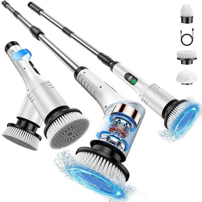 Spin Cordless Electric Scrubber Splashis 25w-power-scrubber 360-degree-rotating-brush accessibility apartment living bathroom cleaner bathroom makeover bathroom-cleaning-tool best seller car cleaning cleaning brush cleaning gadget cleaning