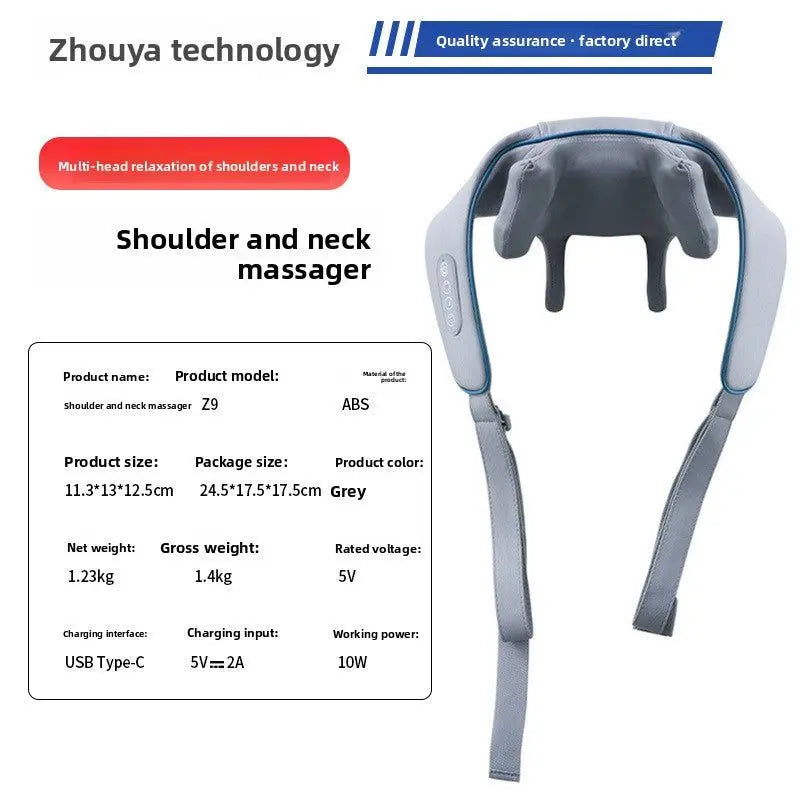 Relax Smart Shoulder & Neck Massager-Personal Care Appliances-Splashis-Splashis