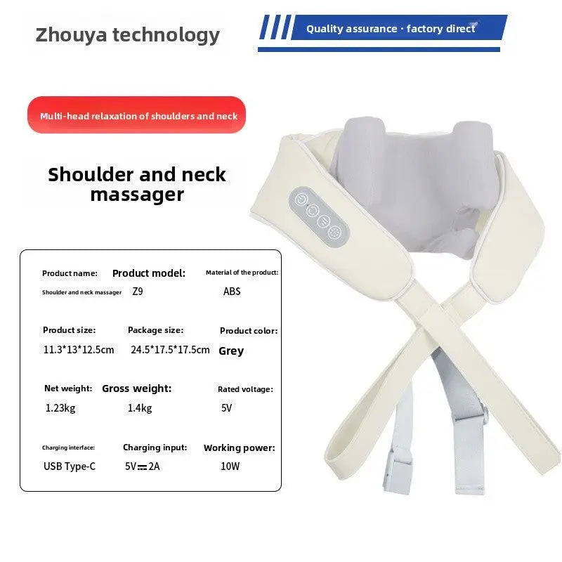 Relax Smart Shoulder & Neck Massager-Personal Care Appliances-Splashis-Splashis