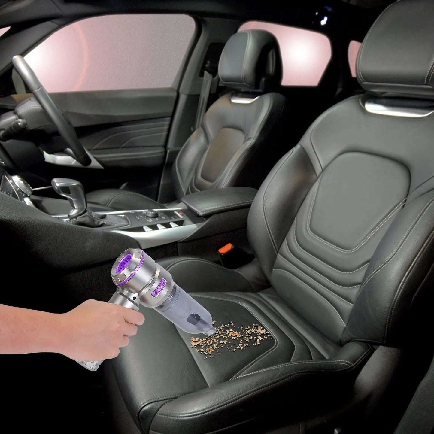 Turbo 4-in-1 Air Duster & Vacuum Splashis 4-in-1 vacuum air inflator aluminum vacuum auto accessories balloon inflator best seller brushless motor camping inflator car accessories car care car detailing tool car lover gift car vacuum cleaner