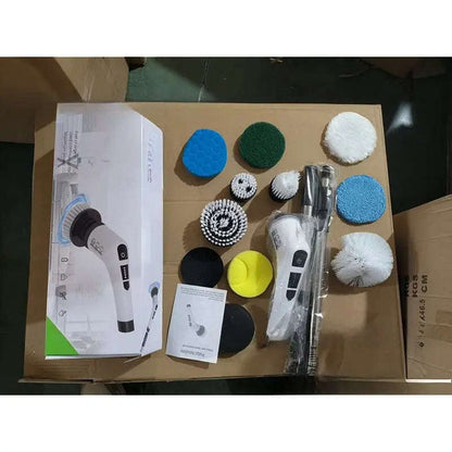 Ultimate Electric Cleaning Brush 7-9 IN 1 Splashis adjustable cleaning brush adjustable length amazon alternative apartment cleaning tools apartment living arthritis-friendly bathroom cleaner bathroom cleaning brush bathroom cleaning gadgets