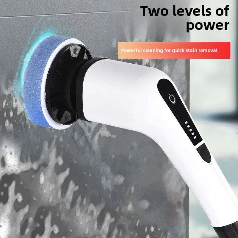 Ultimate Electric Cleaning Brush 7-9 IN 1 Splashis adjustable cleaning brush adjustable length amazon alternative apartment cleaning tools apartment living arthritis-friendly bathroom cleaner bathroom cleaning brush bathroom cleaning gadgets