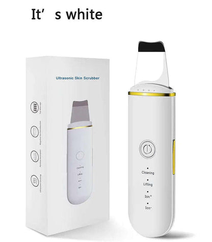 Ultrasonic Skin Spatula Peeling Device Splashis 75g face device ABS face device acne prone skin device acne treatment device aesthetic device affordable ultrasonic device anti-aging facial device at home facial beauty device free shipping