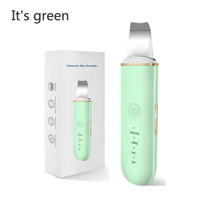 Ultrasonic Skin Spatula Peeling Device Splashis 75g face device ABS face device acne prone skin device acne treatment device aesthetic device affordable ultrasonic device anti-aging facial device at home facial beauty device free shipping