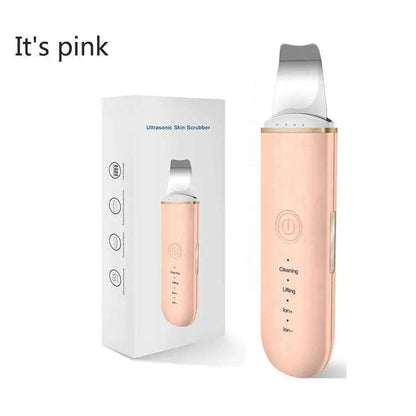 Ultrasonic Skin Spatula Peeling Device Splashis 75g face device ABS face device acne prone skin device acne treatment device aesthetic device affordable ultrasonic device anti-aging facial device at home facial beauty device free shipping