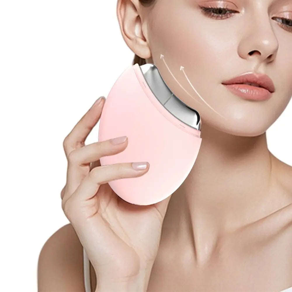 V-Shape EMS Facial Massager Splashis anti aging device beauty device EMS face toner EMS facial massager face lift tool face lifting device face massager face roller electric face sculpting facial muscle toner facial toning gift for her jawline
