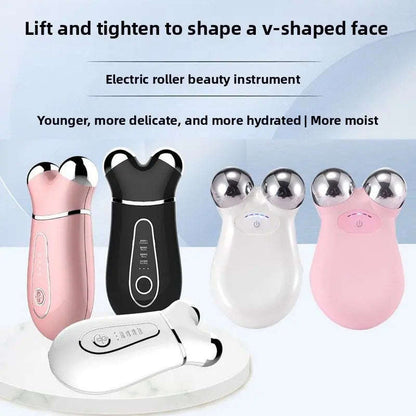 V-Shape EMS Facial Massager Splashis anti aging device beauty device EMS face toner EMS facial massager face lift tool face lifting device face massager face roller electric face sculpting facial muscle toner facial toning gift for her jawline