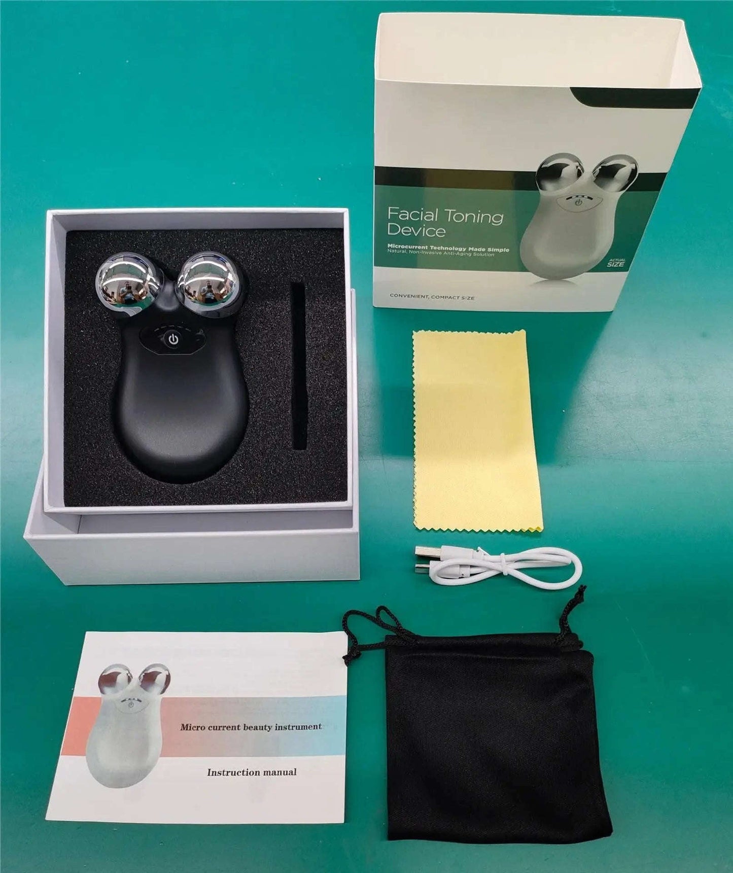 V-Shape EMS Facial Massager Splashis anti aging device beauty device EMS face toner EMS facial massager face lift tool face lifting device face massager face roller electric face sculpting facial muscle toner facial toning gift for her jawline